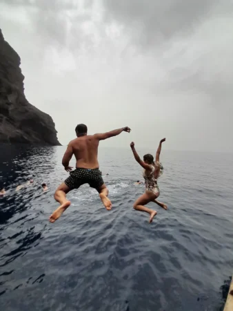 Family enjoying in Shogun excursion Tenerife