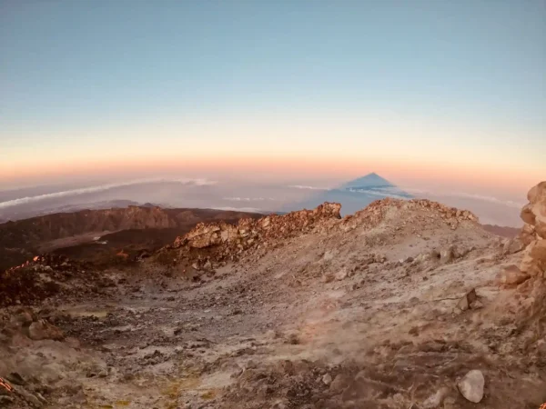 Teide shadow in Tenerife