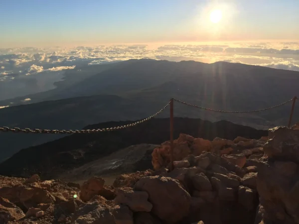 Tenerife sunrise from Teide