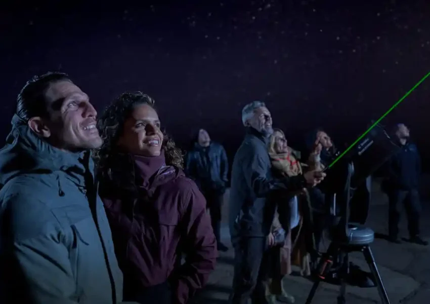 estrellas en el teide